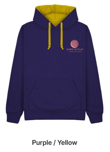 King's Ford contrast leavers hoody